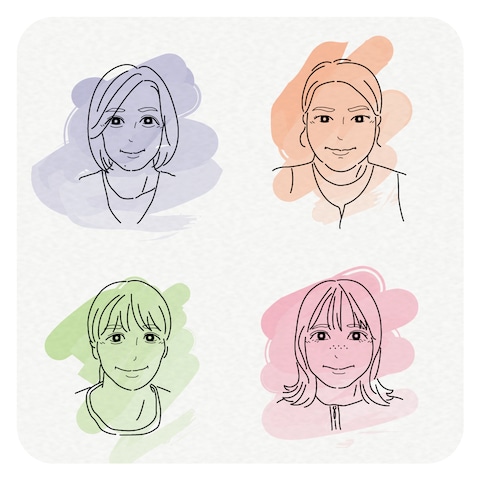 似顔絵作成