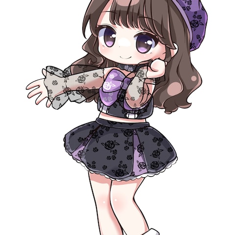 アイドル生誕祭用イラスト