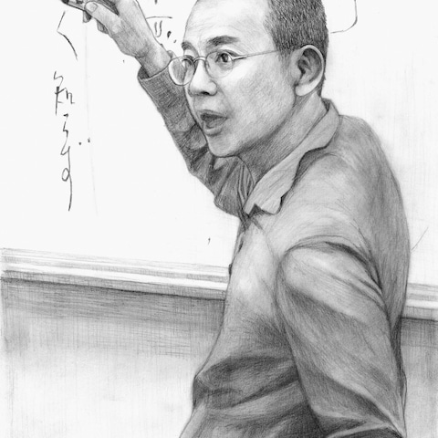 リアル似顔絵　鉛筆画