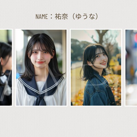 女子学生（祐奈）