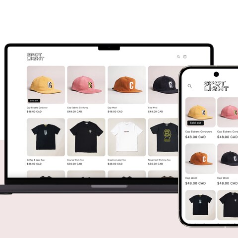 Shopify ECサイト制作　アパレルショップ