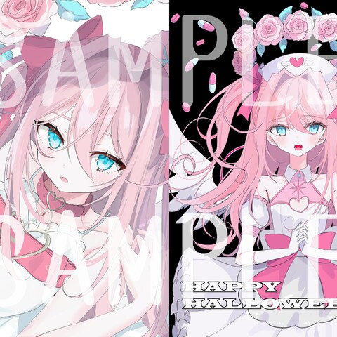 Vtuber『lamb寝』イラスト