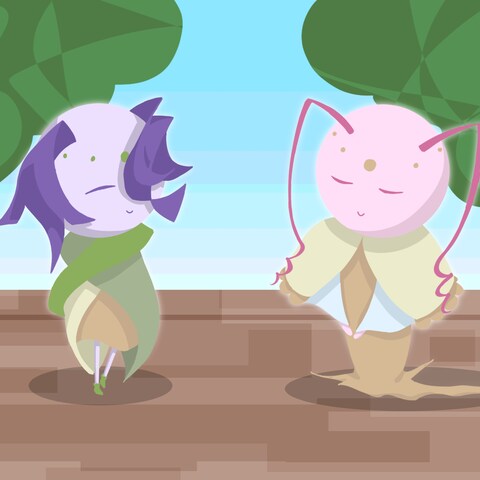 バレンタイン解説映像用イラスト