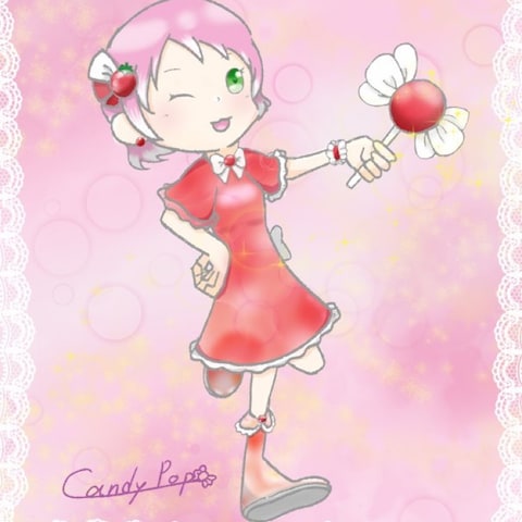 ストロベリーキャンディイメージ創作キャラクター