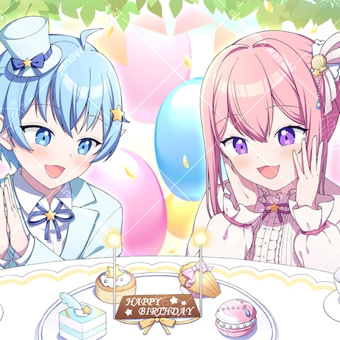 お誕生日イラスト