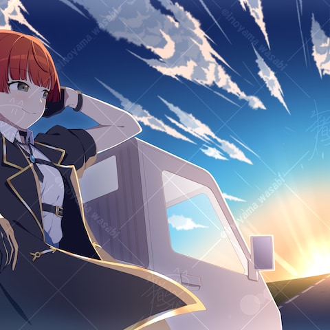 歌ってみた動画用一枚絵