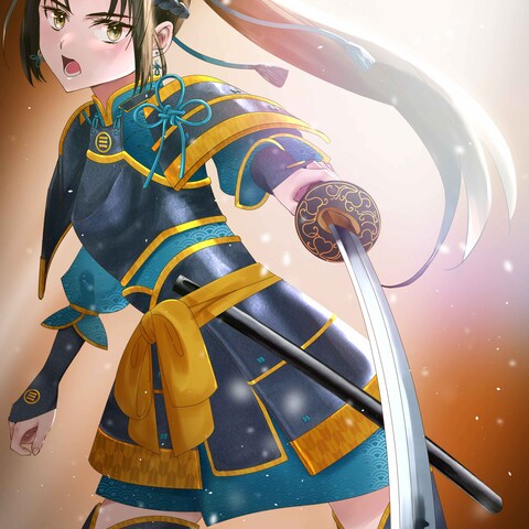 【戦国布武イラストコンテスト】 甲斐姫