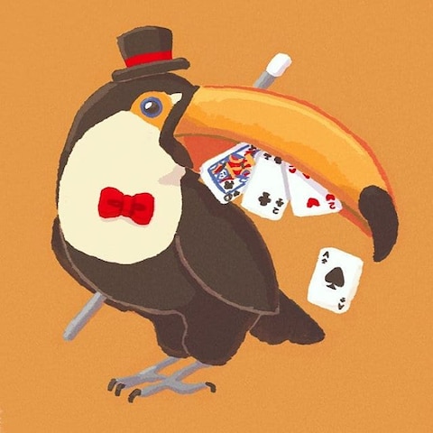 マジシャンなオオハシ