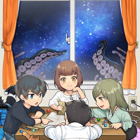 TRPGシナリオ集表紙イラスト