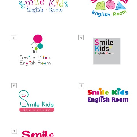 個人英語教室のロゴ提案