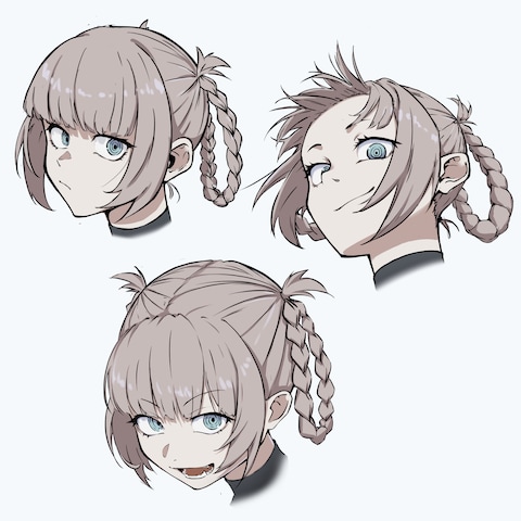 どんな角度でも描けます。