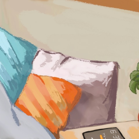 朝のベット