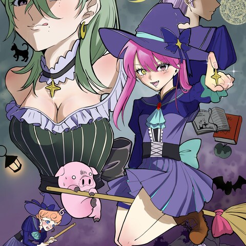ポスターのキャラクターデザイン