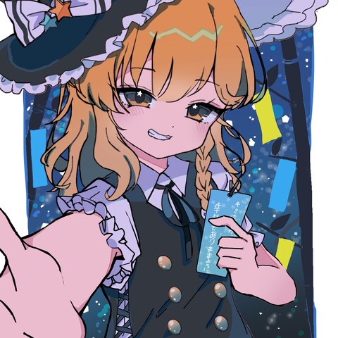 東方Projectの霧雨魔理沙
