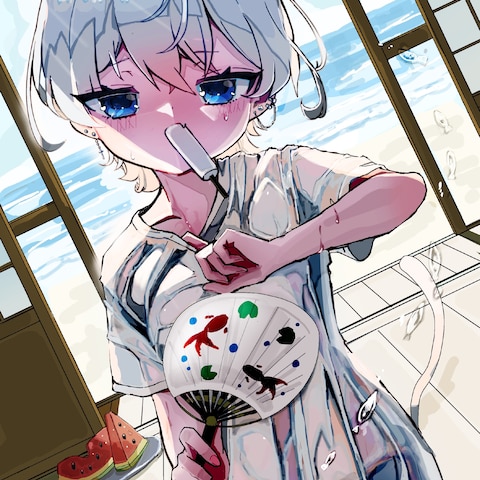 白猫のオリジナルキャラクター