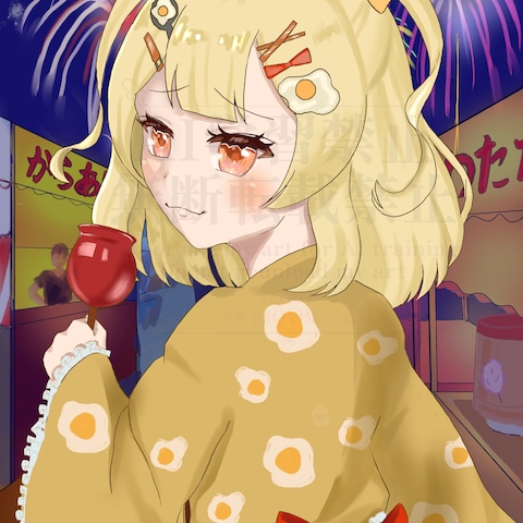 量産浴衣イラスト
