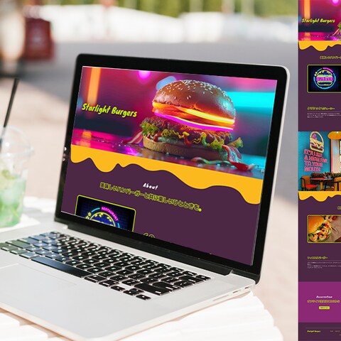 ハンバーガーショップ　LP
