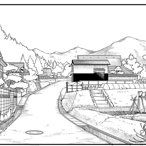 『AIの遺電子』背景画