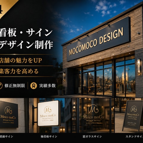 看板・サイン デザイン制作