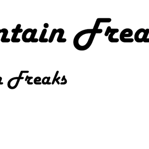【ロゴデザイン】Mountain Freaks