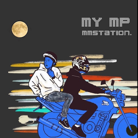 mm station.様シングル曲　「MY MP」イラスト