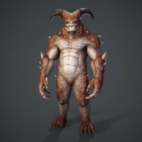 【オリジナル3DCGモデル】Slug Creature