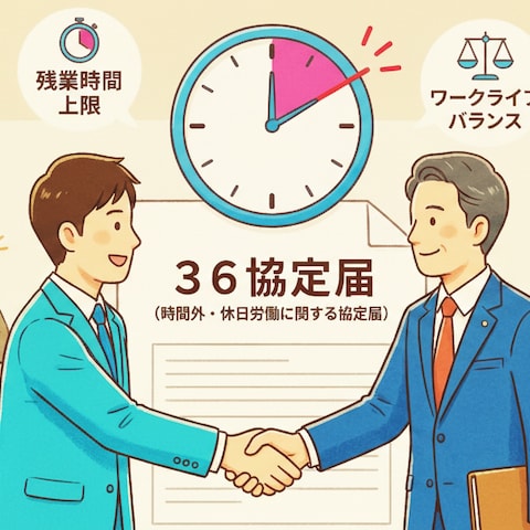 【全国対応】36協定作成から電子申請まで代行｜法改正準拠