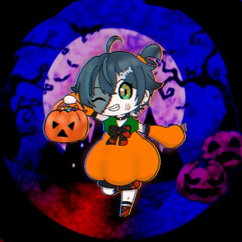 Vライバーハロウィンイラスト