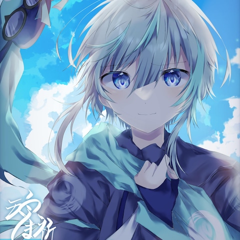 一枚絵イラスト
