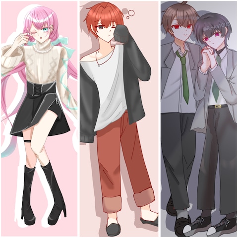 立ち絵イラスト作成