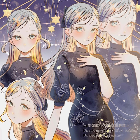 ポートフォリオ「☾⋆·̩͙⑅*」