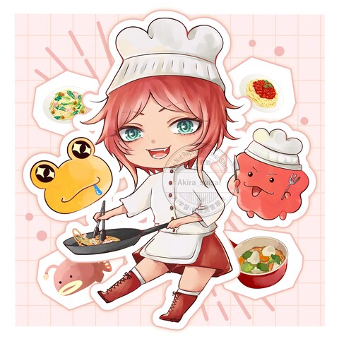 Vthberの筑波嶺つくっペ様　SDイラスト