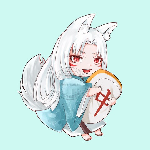 Vthberの狐乃だっち様　SDイラスト