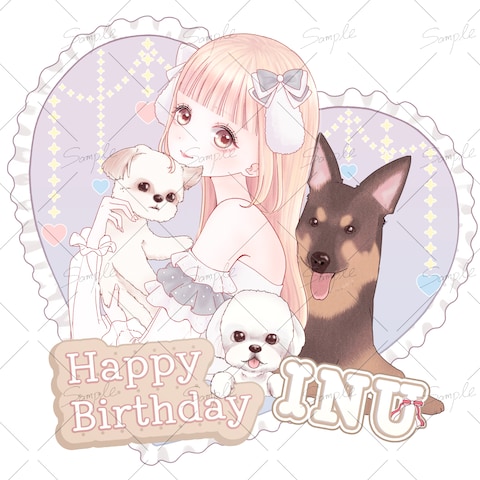 小鈴いぬ様生誕祭イラスト
