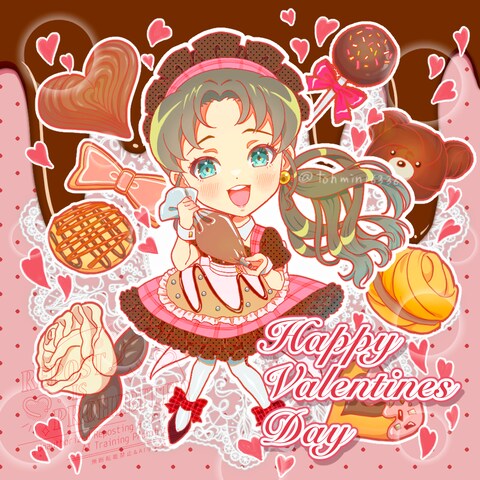 バレンタインイラスト