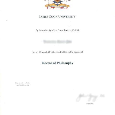 オーストラリアの大学卒業証明書