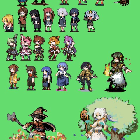 ドット絵サンプル