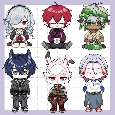 多用途デフォルメイラスト