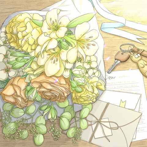 楽曲のジャケットイラスト