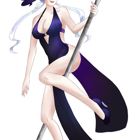 ゲームのNPCイラスト 魔術師
