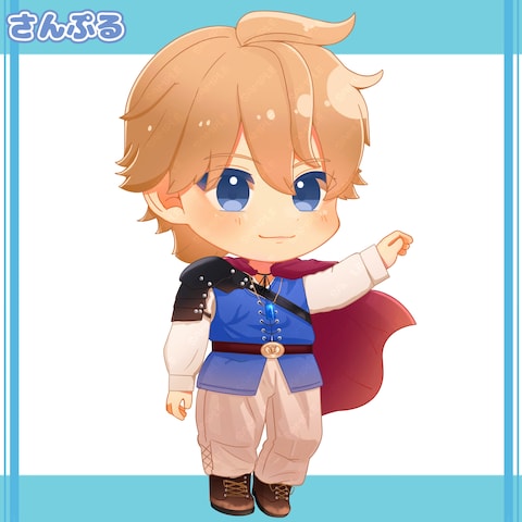 【9月納品】SD ミニキャラ 全身イラスト