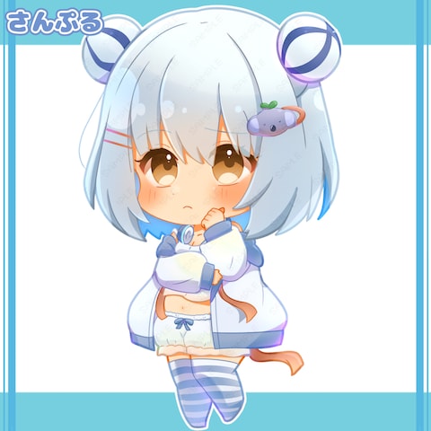 【11月納品】SD ミニキャラ 全身イラスト