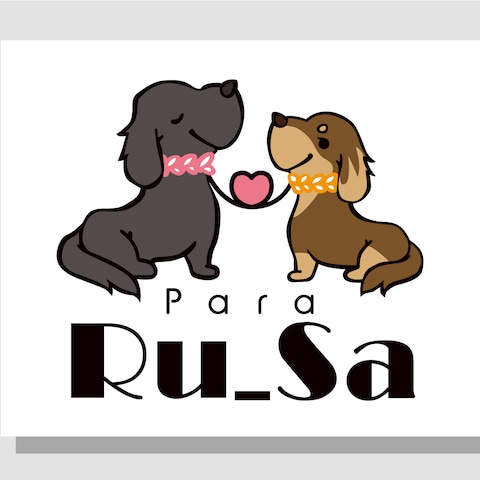 パラコードを使用した犬用首輪やリードの作家様のロゴ