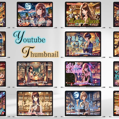 【ココナラ案件実績】YouTubeBGMサムネイル