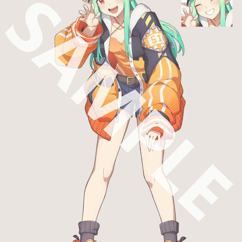 ココナラ　キャラクターデザイン立ち絵
