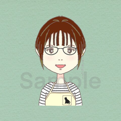 Instagram等アイコン実例
