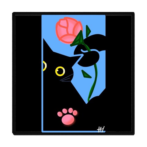 猫の日　黒猫イラスト