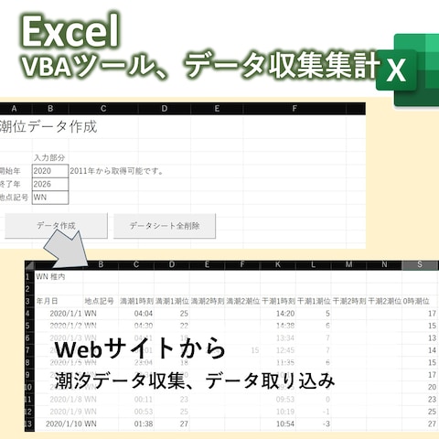 Excel VBAによるツール開発