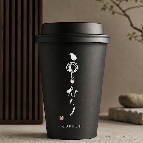 豆なりcoffee｜コーヒーカップデザイン（仮想）