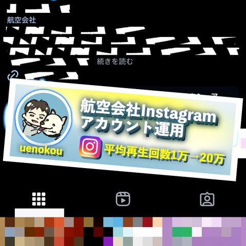 航空会社のInstagramアカウント運用
